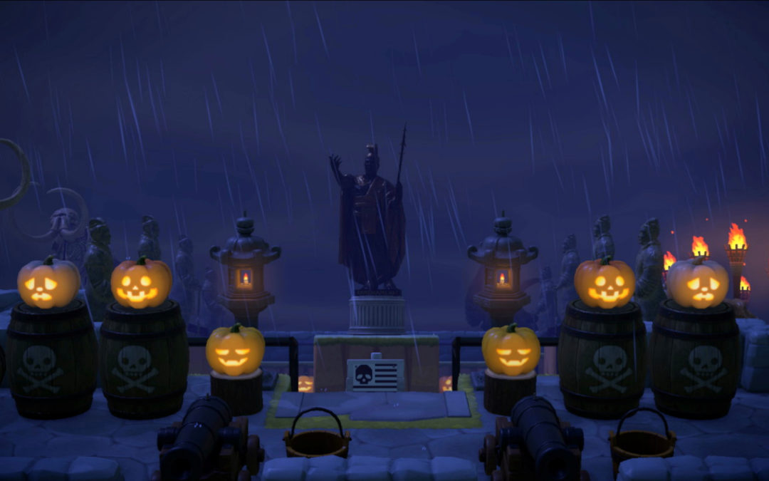 ACNH Halloween Dream: Skull Isle